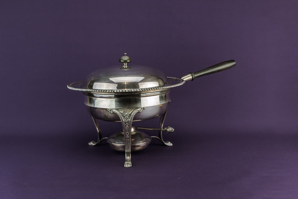 Silver plated chafing dish