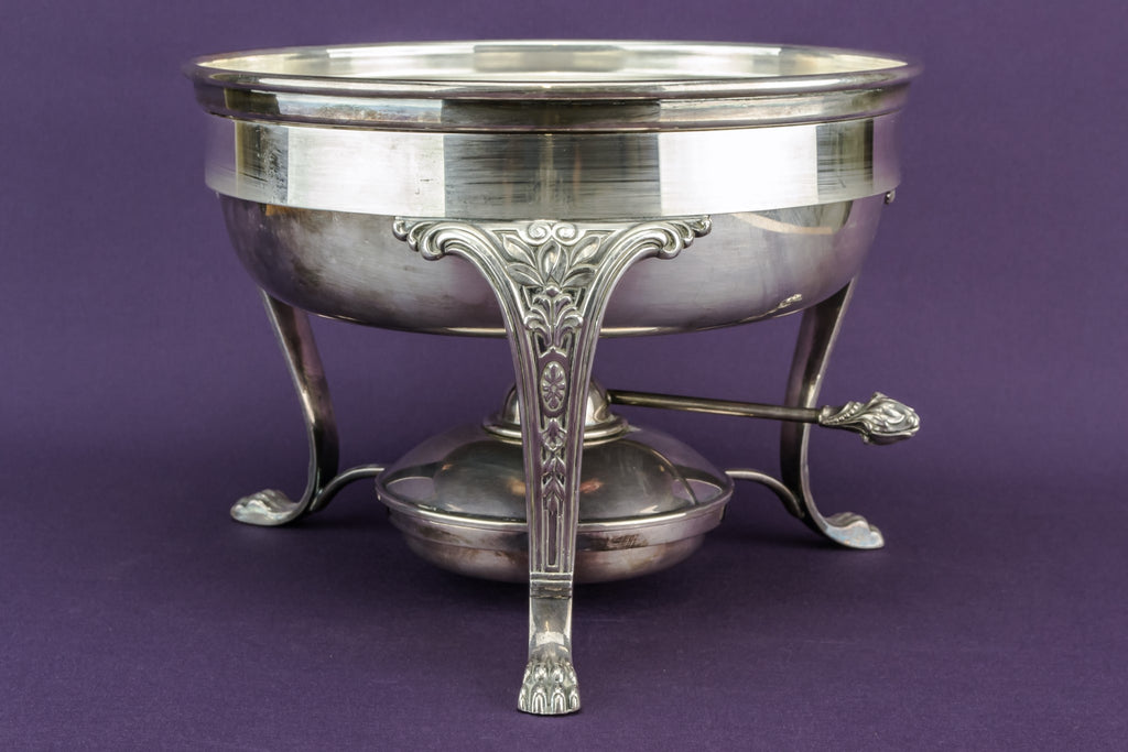 Silver plated chafing dish