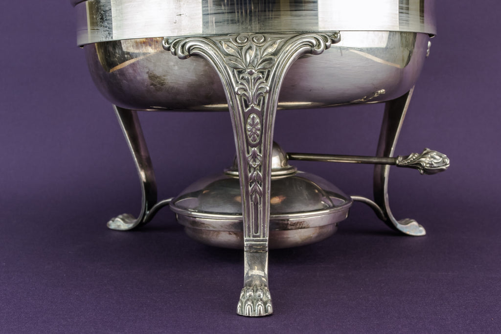 Silver plated chafing dish