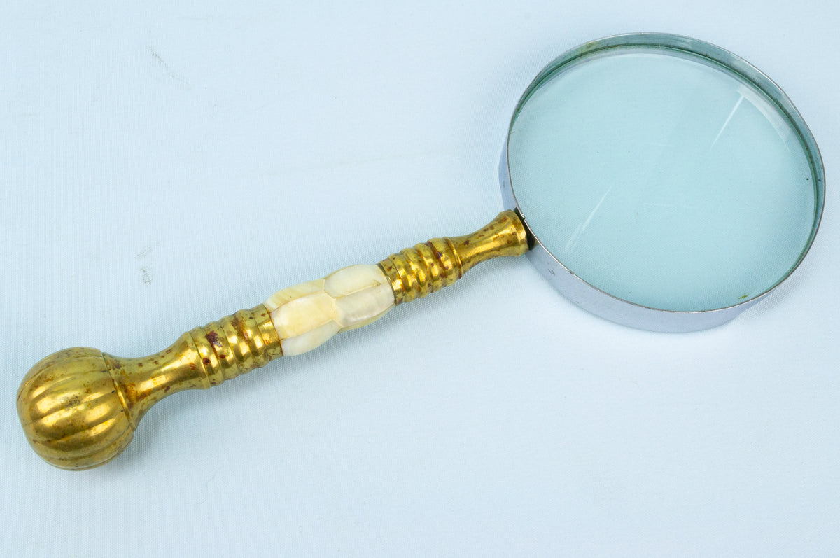 Magnifying Glass with Mother of Pearl Inlaid Handle – DEN